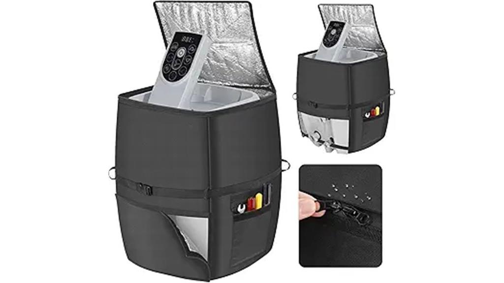 spa heater pump cover