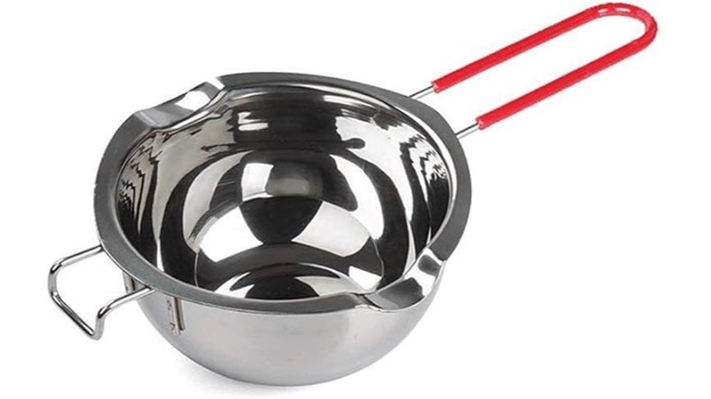 stainless double boiler pot