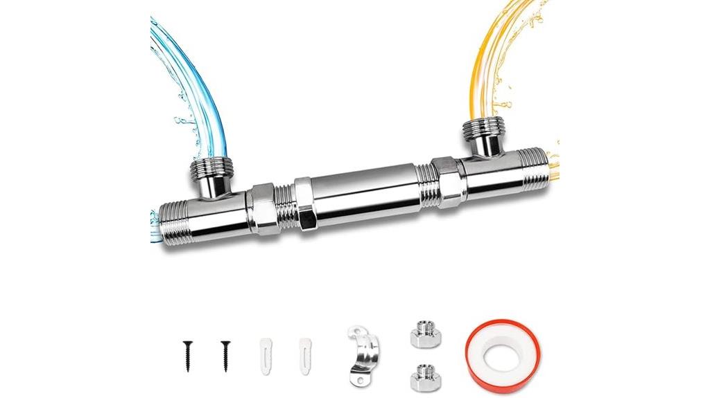 stainless steel water bypass