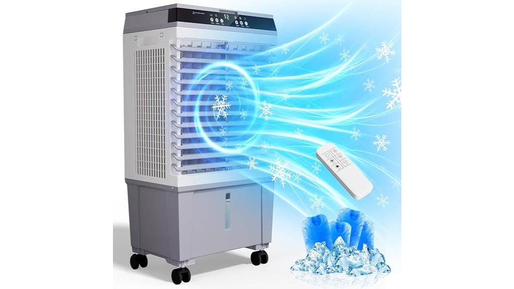 swamp cooler with remote