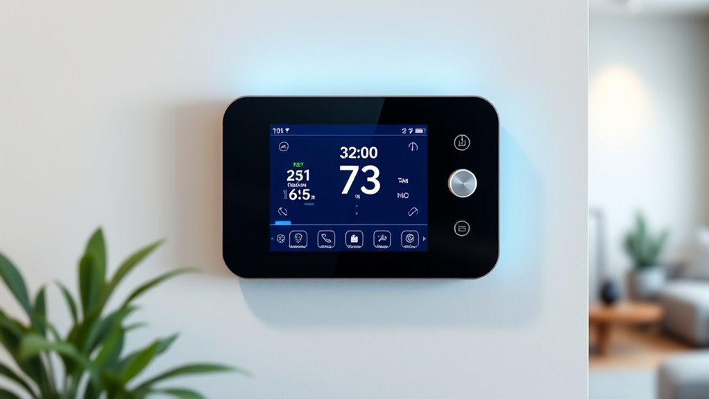 thermostat features and efficiency