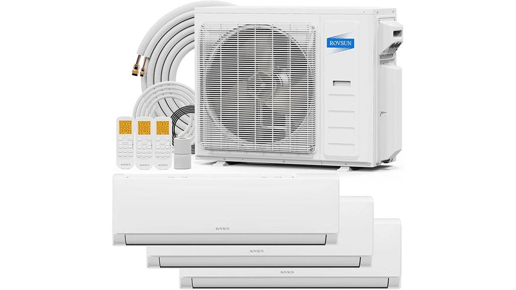 three zone 35000 btu hvac
