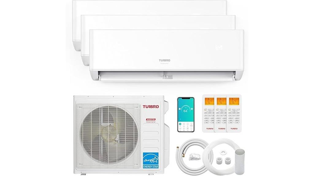 three zone 36 000 btu hvac