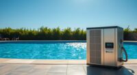 top above ground pool heaters