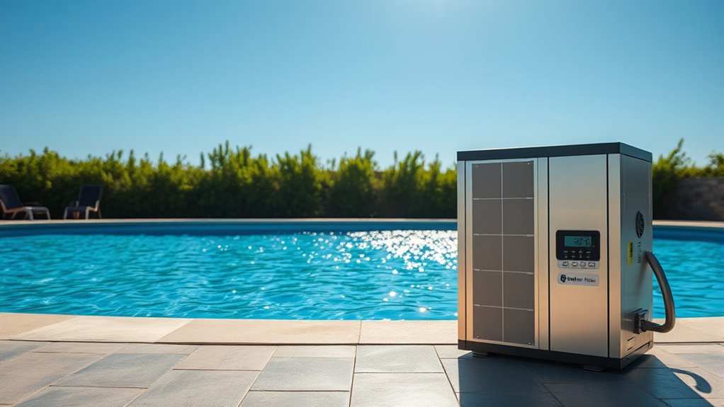 top above ground pool heaters