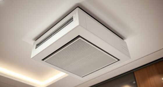 top ceiling cassette heat pumps