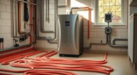 top electric radiant heating boilers