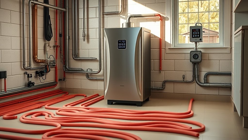 top electric radiant heating boilers