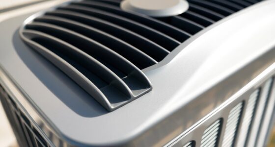 top heat pump baffle options