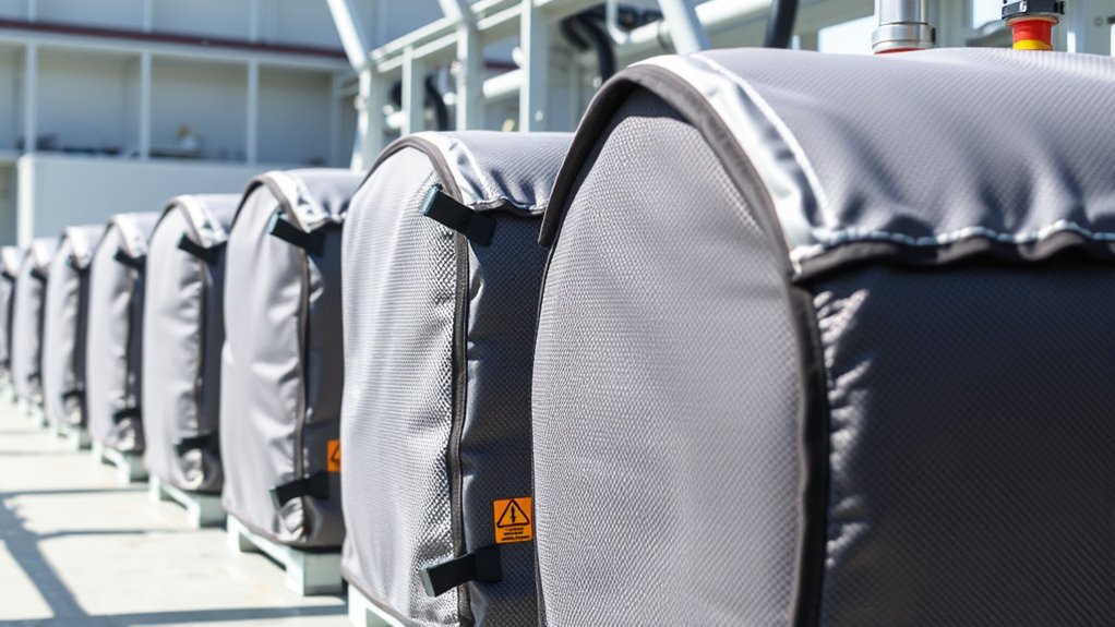 top heat pump compressor covers