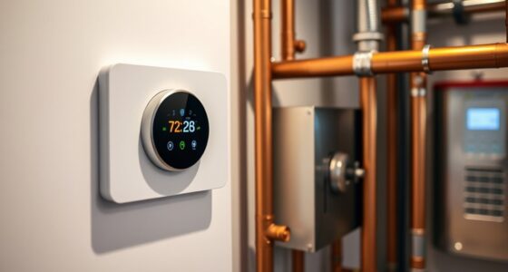 top high voltage heat pump thermostats