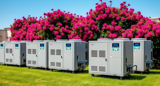 top rolling heat pump units