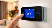 top touchscreen heat pump thermostats