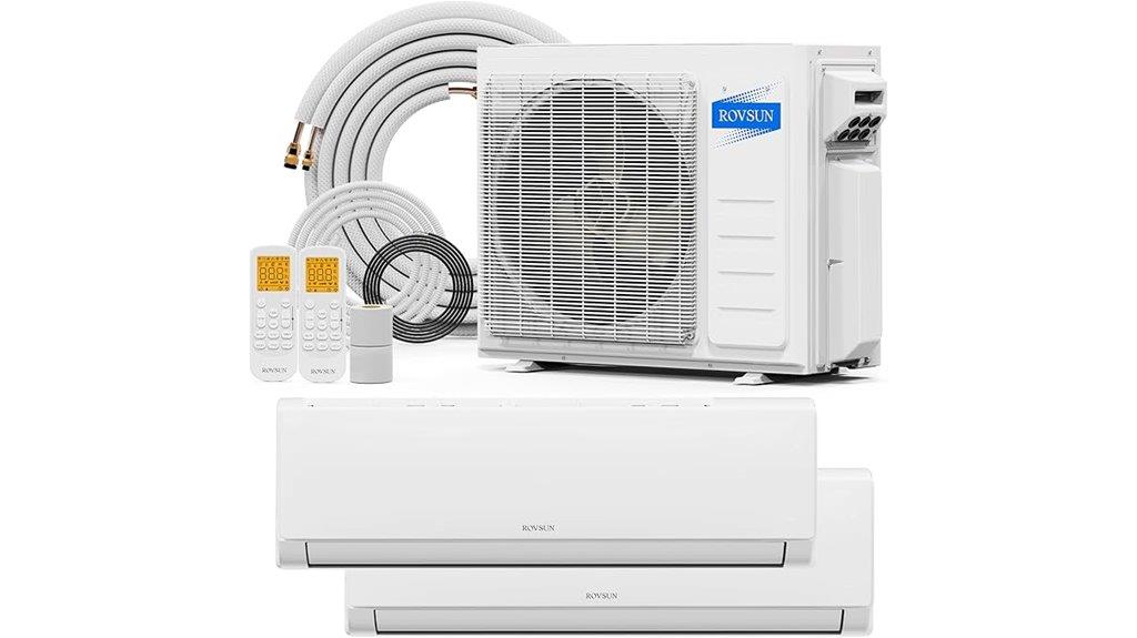 two zone 20000 btu hvac