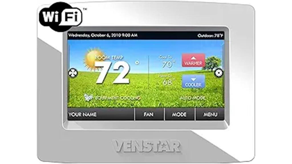 venstar t8850 thermostat features