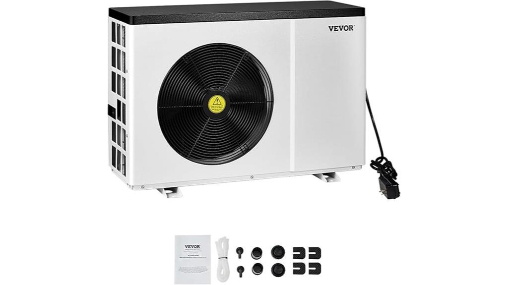 vevor 22 250 btu heat pump