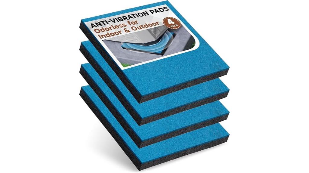 vibration dampening rubber pads