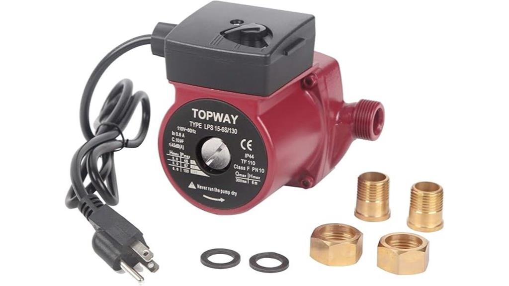 water heater circulating pump