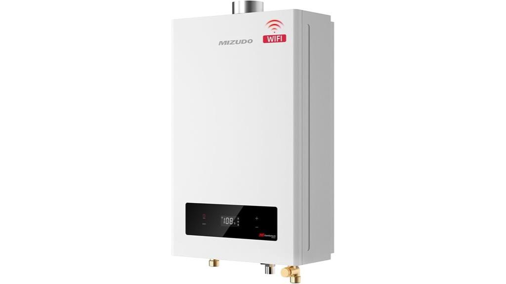 wifi controlled gas water heater