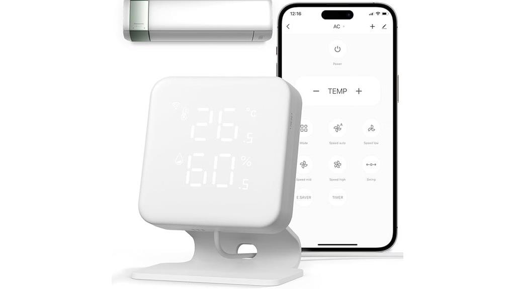 wifi enabled air conditioner controller