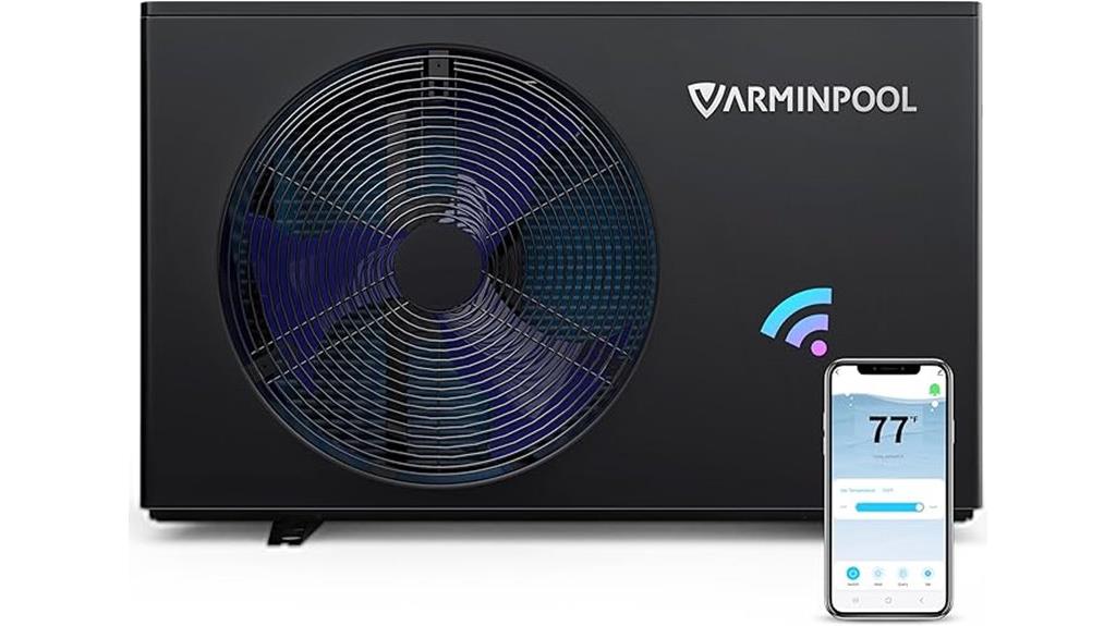 wifi enabled electric pool heater