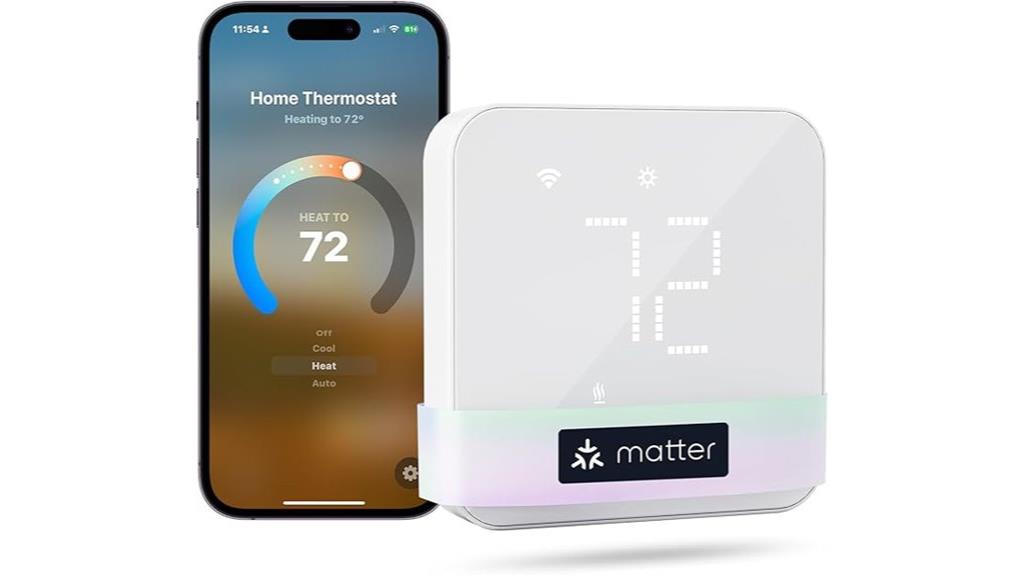 wifi thermostat with voice