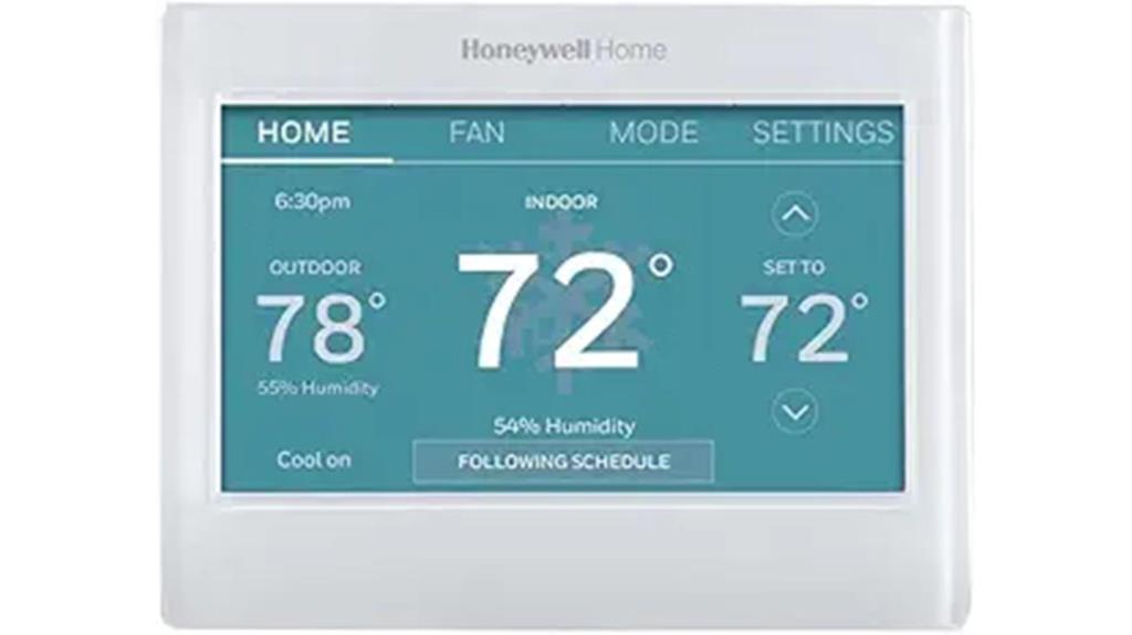 wireless color thermostat control