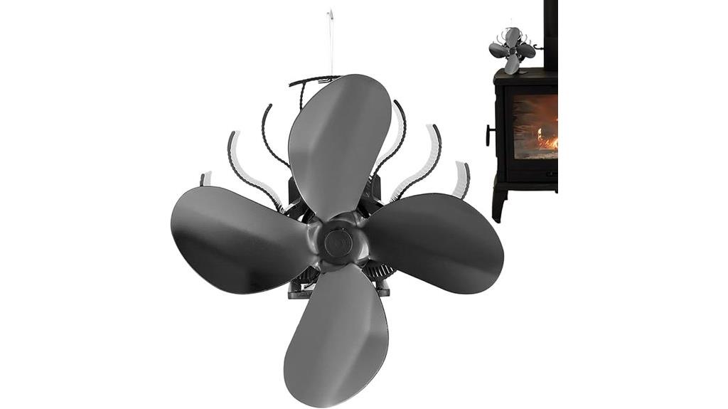 wood stove heat circulator