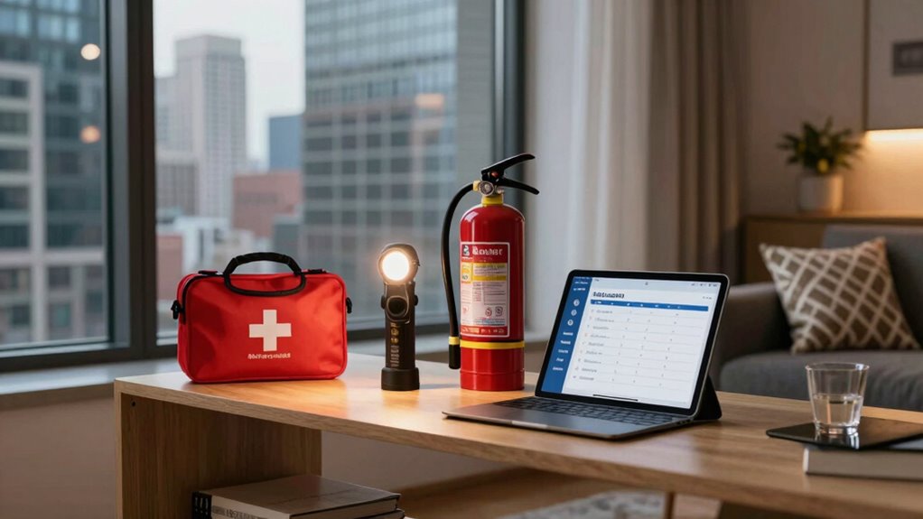 apartment specific emergency preparations