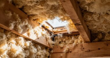 attic insulation thermal bypass