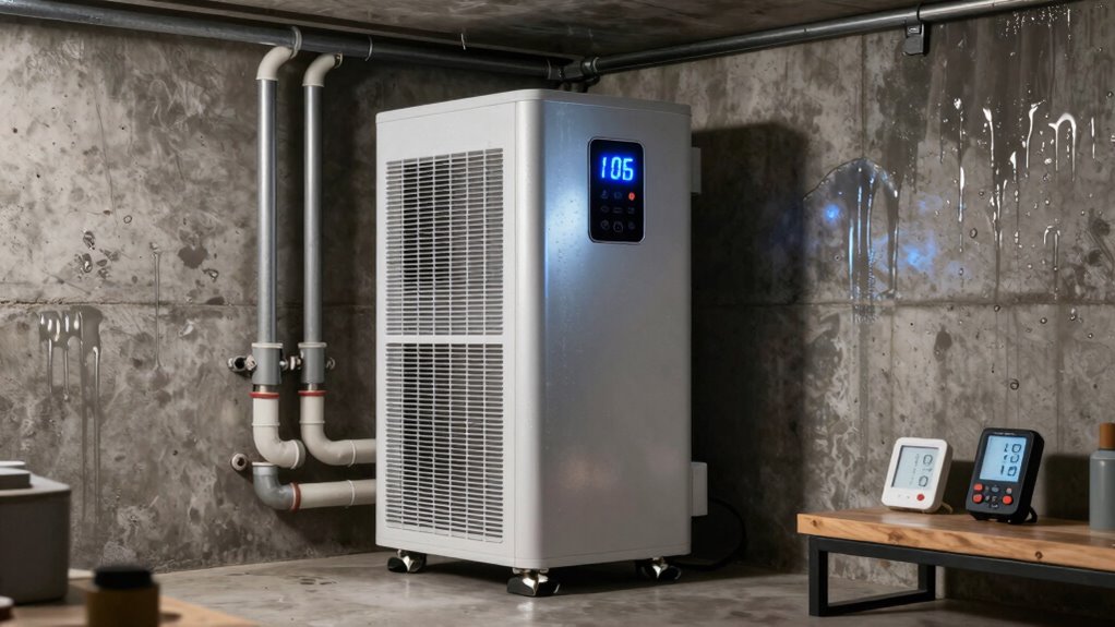 basement dehumidifier considerations