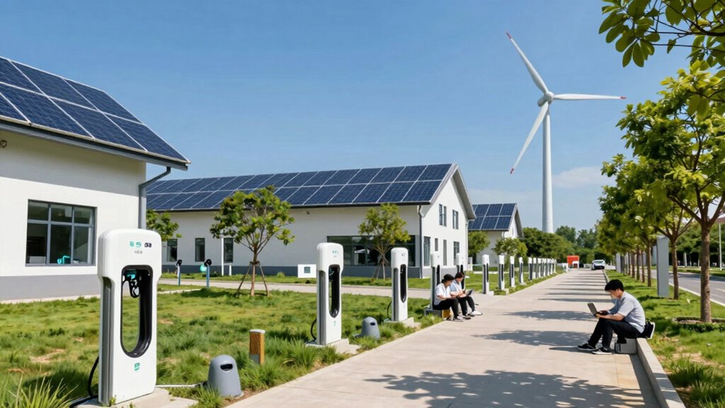 campus sustainability and electrification