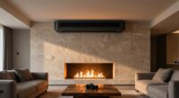 effective heat pump fireplace