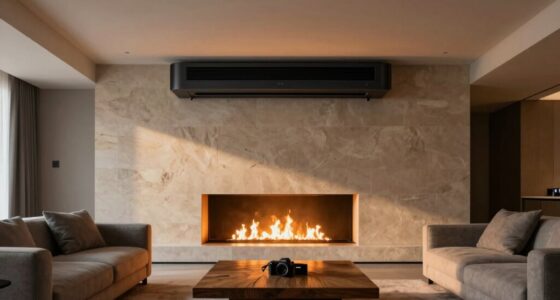effective heat pump fireplace