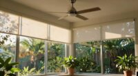 effective sunroom cooling method