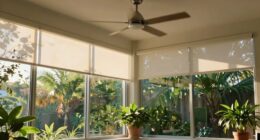 effective sunroom cooling method