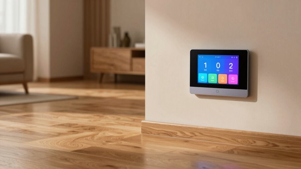 efficient floor heating control