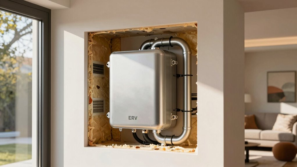 energy efficient fresh air exchange