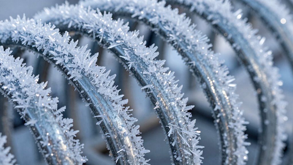 frost formation indicates proper function