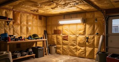 garage insulation improves efficiency