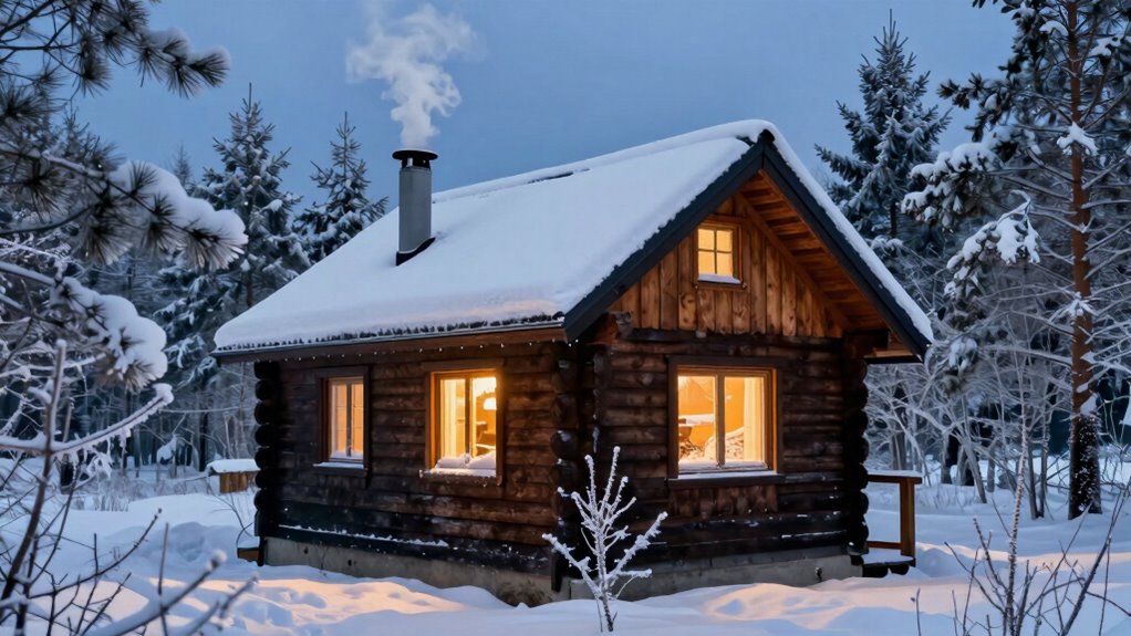 heating detached structures efficiently