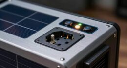 high voltage solar output