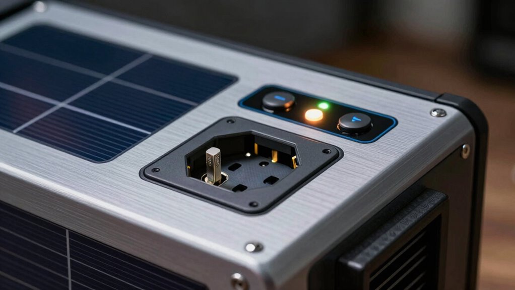 high voltage solar output