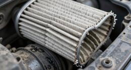 incorrect filter installation blockage