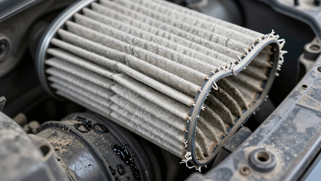 incorrect filter installation blockage