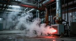 inefficient warehouse heating practices
