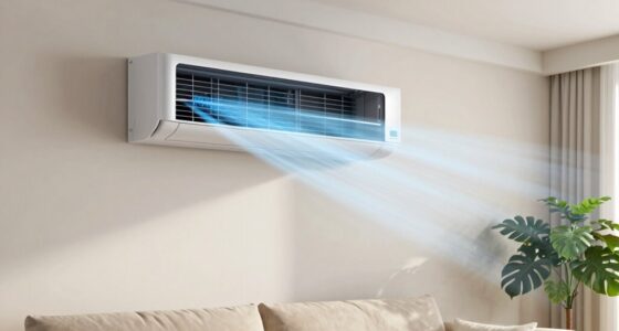 mini split airflow differences