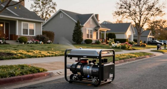 neighborhood generator noise levels