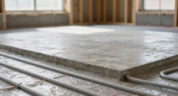optimal timing for radiant floors