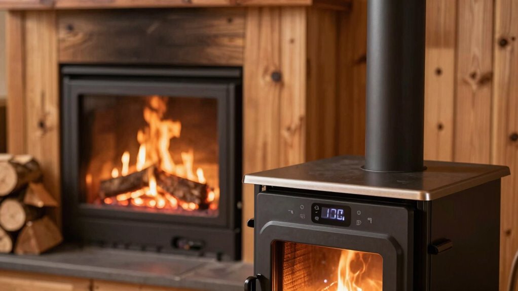 pellet stoves are more efficient